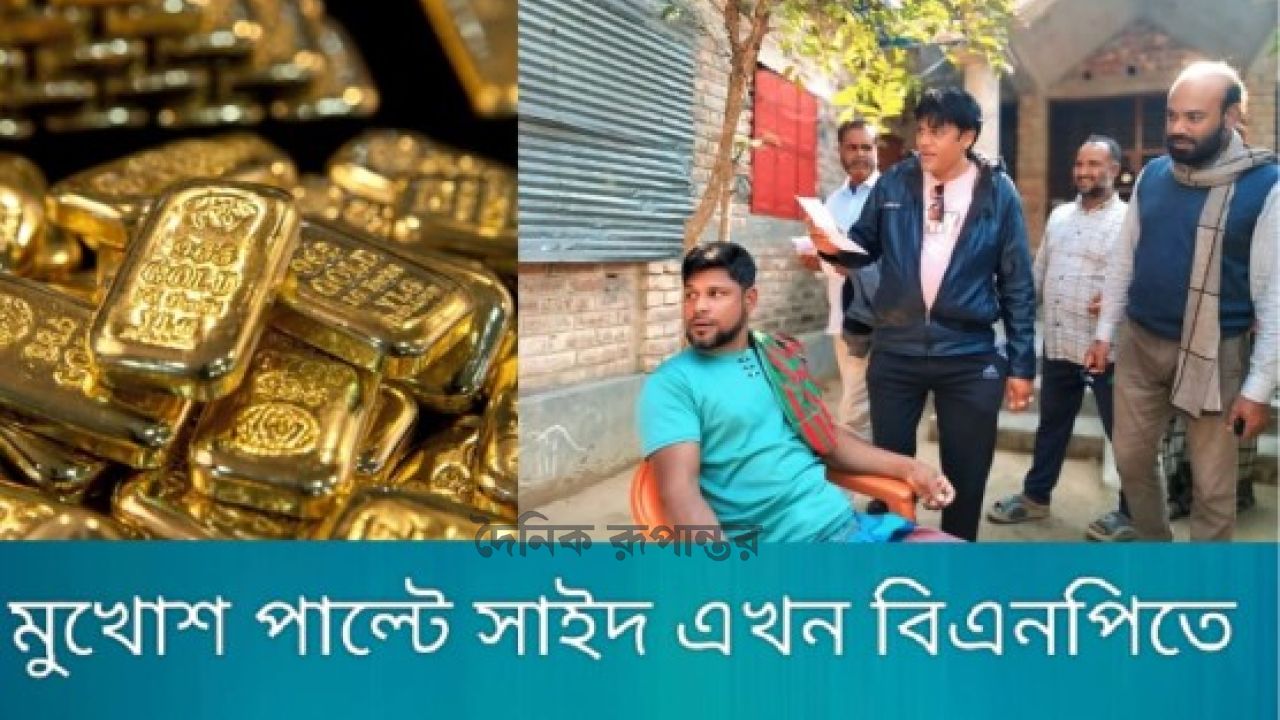 মুখোশ পাল্টে আওয়ামী লীগ থেকে বিএনপিতে সক্রিয় হতে চাচ্ছে দর্শনার গোল্ড সাইদ 