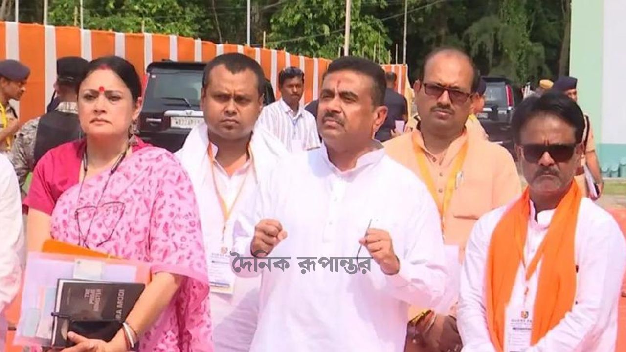 অবৈধ বাংলাদেশিদের’ দ্রুত পশ্চিমবঙ্গ ছাড়ার হুঁশিয়ারি শুভেন্দুর